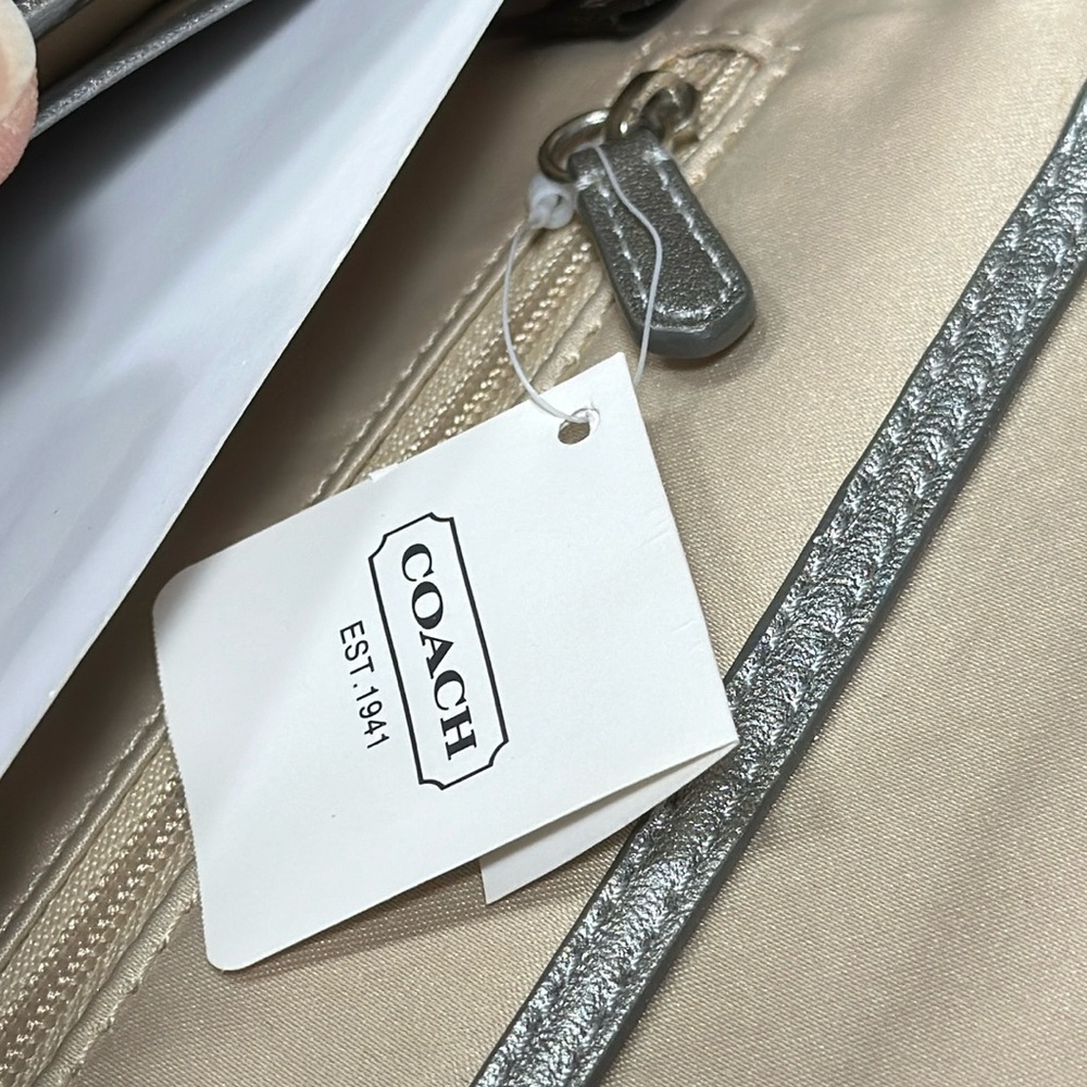 *HTF - NWT* COACH Optic Lurex Crossbody/Clutch - Picture 13 of 16